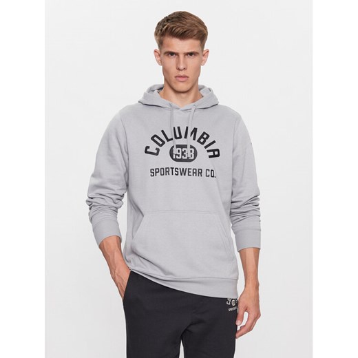Columbia Bluza Trek™ Hoodie 195791 Szary Regular Fit ze sklepu MODIVO w kategorii Bluzy męskie - zdjęcie 182761222