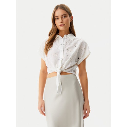 Guess Koszula W5GH34WG822 Biały Regular Fit ze sklepu MODIVO w kategorii Koszule damskie - zdjęcie 182761232