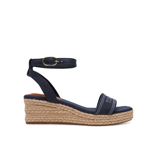 Tommy Hilfiger Espadryle Tommy Hilfiger Espad Mid Wedge FW0FW08805 Granatowy ze sklepu MODIVO w kategorii Espadryle damskie - zdjęcie 182761242