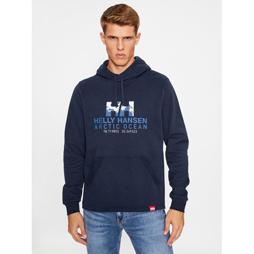 Helly Hansen Bluza Ocean 30361 Granatowy Regular Fit ze sklepu MODIVO w kategorii Bluzy męskie - zdjęcie 182761244