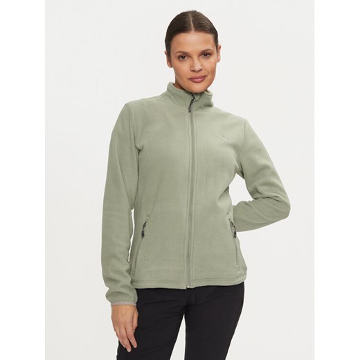 Whistler Polar Cocoon W Fleece W211201 Zielony Regular Fit ze sklepu MODIVO w kategorii Bluzy damskie - zdjęcie 182761293
