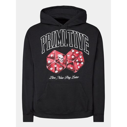 Primitive Bluza Payday PAPFA2310 Czarny Regular Fit ze sklepu MODIVO w kategorii Bluzy męskie - zdjęcie 182761373