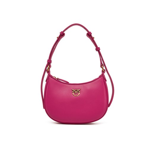 PINKO Torebka Half Moon Baby AI 24-25 PLTT 103538 A0F1 Różowy ze sklepu MODIVO w kategorii Torebki damskie - zdjęcie 182761462