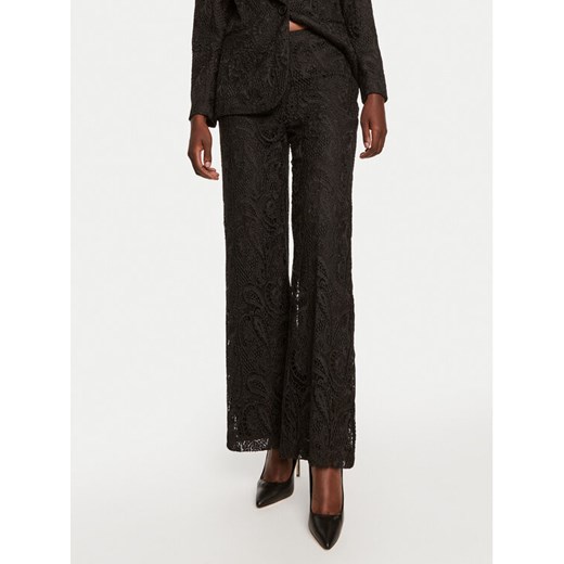TWINSET Spodnie materiałowe 242TP2466 Czarny Wide Leg ze sklepu MODIVO w kategorii Spodnie damskie - zdjęcie 182761551