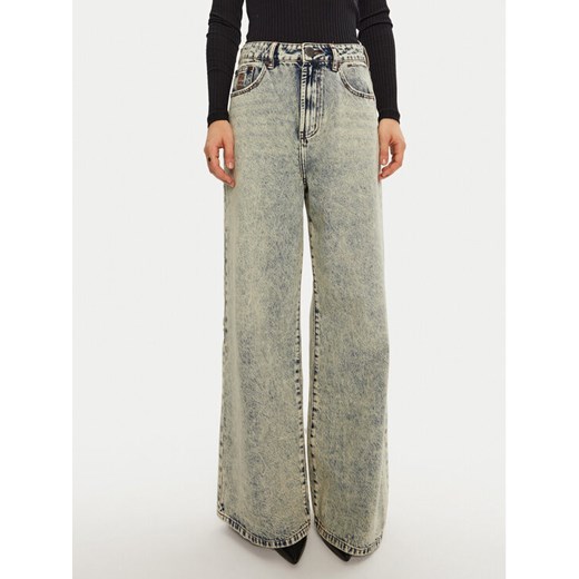 One Teaspoon Jeansy 26505 Niebieski Wide Leg ze sklepu MODIVO w kategorii Jeansy damskie - zdjęcie 182761561