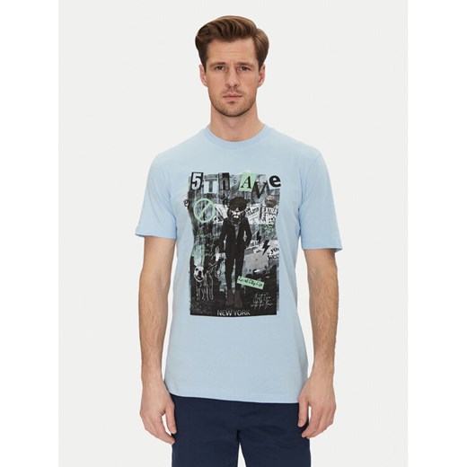 Blend T-Shirt 20717965 Niebieski Regular Fit ze sklepu MODIVO w kategorii T-shirty męskie - zdjęcie 182761563