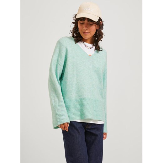 JJXX Sweter Lica 12246506 Zielony Regular Fit ze sklepu MODIVO w kategorii Swetry damskie - zdjęcie 182761612