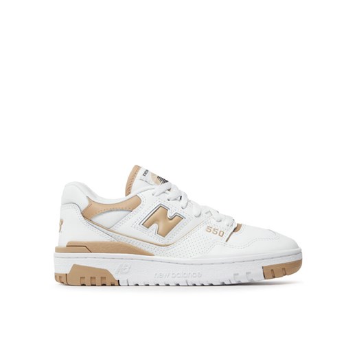 New Balance Sneakersy BBW550BT Biały ze sklepu MODIVO w kategorii Buty sportowe damskie - zdjęcie 182761651