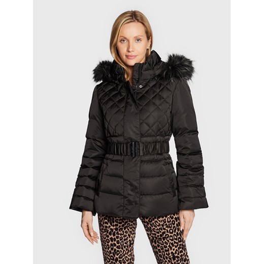 Guess Kurtka puchowa Laurie W2BL60 WEX52 Czarny Regular Fit ze sklepu MODIVO w kategorii Kurtki damskie - zdjęcie 182761760