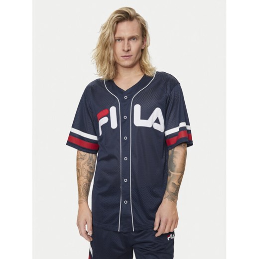 Fila T-Shirt FAM0652 Granatowy Relaxed Fit ze sklepu MODIVO w kategorii T-shirty męskie - zdjęcie 182761763