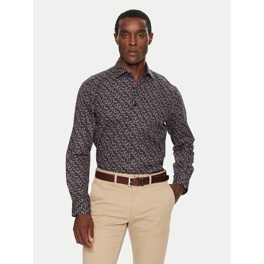 Pierre Cardin Koszula C6 11010.0318 Granatowy Regular Fit ze sklepu MODIVO w kategorii Koszule męskie - zdjęcie 182761782