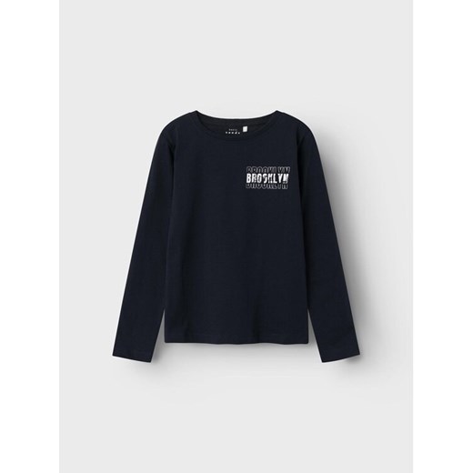 NAME IT Bluzka 13218796 Granatowy Regular Fit ze sklepu MODIVO w kategorii T-shirty chłopięce - zdjęcie 182761792