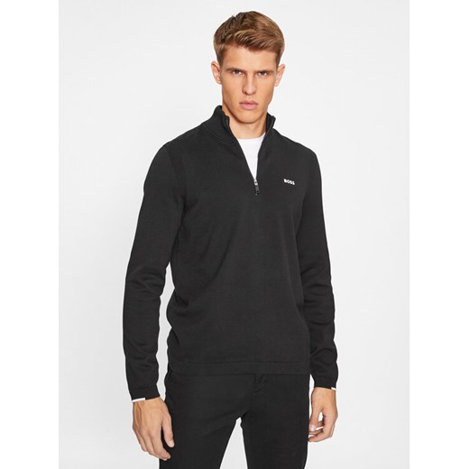 Boss Sweter Ever-X_Qz 50498518 Czarny Regular Fit ze sklepu MODIVO w kategorii Swetry męskie - zdjęcie 182761891