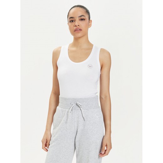 Emporio Armani Underwear Top 163319 4R224 00010 Biały Slim Fit ze sklepu MODIVO w kategorii Bluzki damskie - zdjęcie 182761924