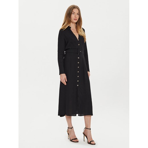 TWINSET Sukienka koszulowa 242TT2320 Czarny Loose Fit ze sklepu MODIVO w kategorii Sukienki - zdjęcie 182761930