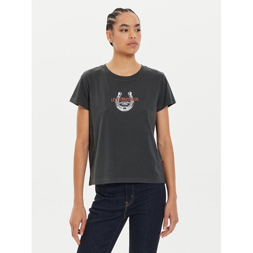 Levi's® T-Shirt Graphic A8804-0027 Czarny Boxy Fit ze sklepu MODIVO w kategorii Bluzki damskie - zdjęcie 182761953