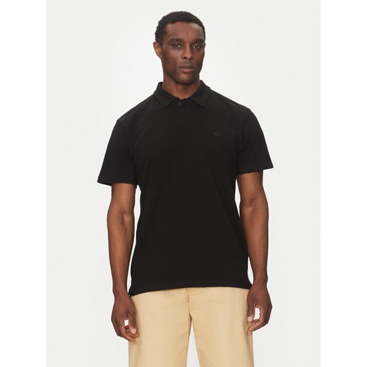 Quiksilver Polo EQYKT04375 Czarny Regular Fit ze sklepu MODIVO w kategorii T-shirty męskie - zdjęcie 182761992