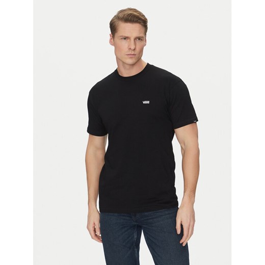 Vans T-Shirt Left Chest Logo VN0A3CZEY281 Czarny Classic Fit ze sklepu MODIVO w kategorii T-shirty męskie - zdjęcie 182762062