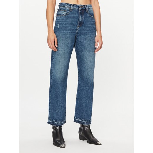 Tommy Hilfiger Jeansy WW0WW40822 Niebieski Relaxed Fit ze sklepu MODIVO w kategorii Jeansy damskie - zdjęcie 182762064
