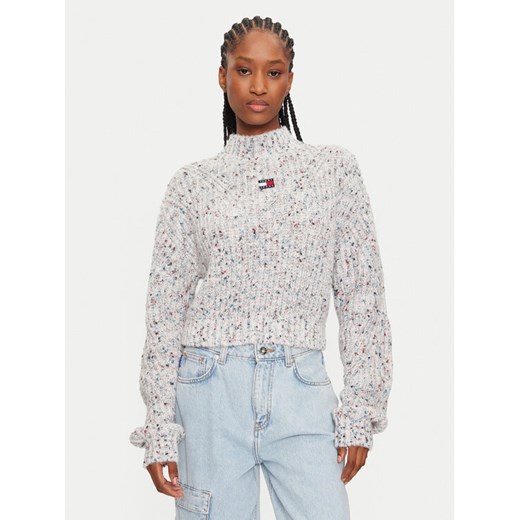 Tommy Jeans Sweter DW0DW18673 Kolorowy Regular Fit ze sklepu MODIVO w kategorii Swetry damskie - zdjęcie 182762102