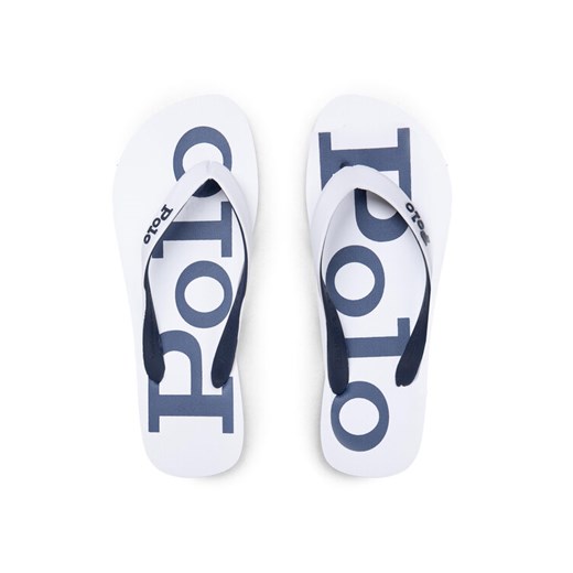 Polo Ralph Lauren Japonki Bolt 816830672002 Biały ze sklepu MODIVO w kategorii Klapki męskie - zdjęcie 182762113