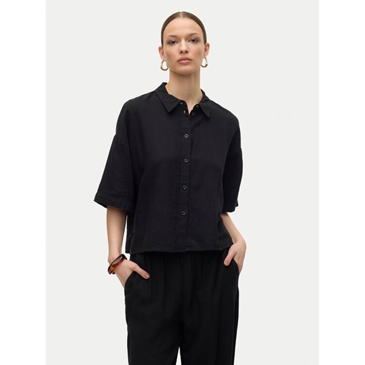 Vero Moda Koszula Linn 10306820 Czarny Relaxed Fit ze sklepu MODIVO w kategorii Koszule damskie - zdjęcie 182762162