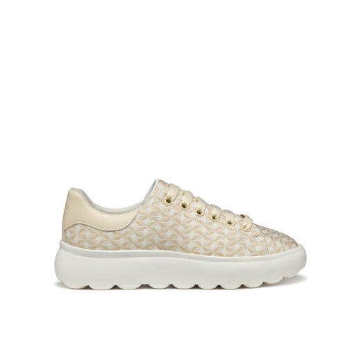 Geox Sneakersy D Spherica Ec4.1 D55TCD 0DSBC C1122 Beżowy ze sklepu MODIVO w kategorii Buty sportowe damskie - zdjęcie 182762180