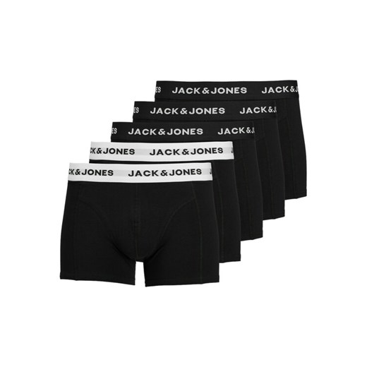 Jack&Jones Komplet 5 par bokserek 12254366 Czarny ze sklepu MODIVO w kategorii Majtki męskie - zdjęcie 182762202