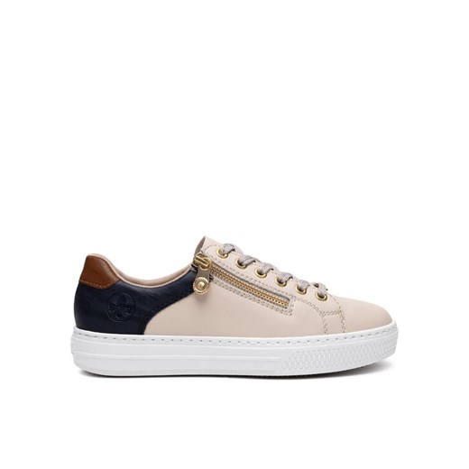 Rieker Sneakersy L59A1-60 Beżowy ze sklepu MODIVO w kategorii Buty sportowe damskie - zdjęcie 182762254