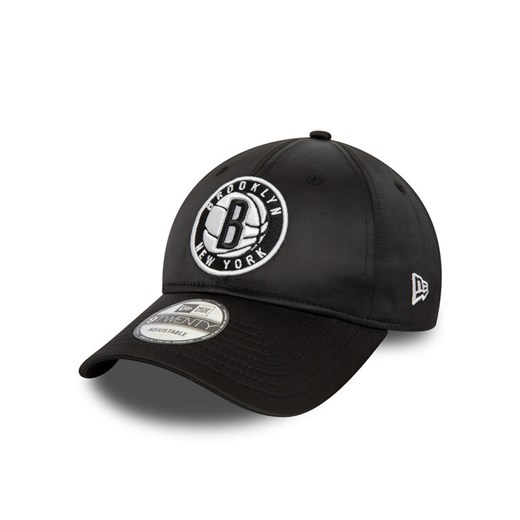 New Era Czapka z daszkiem Nba Satin 920 Nets 60434968 Czarny ze sklepu MODIVO w kategorii Czapki z daszkiem męskie - zdjęcie 182762333