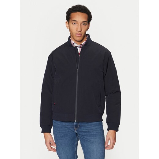 Tommy Hilfiger Kurtka bomber MW0MW37789 Granatowy Regular Fit ze sklepu MODIVO w kategorii Kurtki męskie - zdjęcie 182762354