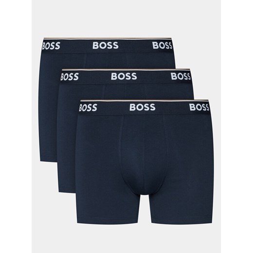 Boss Komplet 3 par bokserek 50475282 Niebieski ze sklepu MODIVO w kategorii Majtki męskie - zdjęcie 182762382