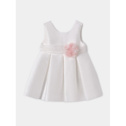 Abel & Lula Sukienka elegancka 5008 Écru Regular Fit ze sklepu MODIVO w kategorii Ubranka do chrztu - zdjęcie 182762392