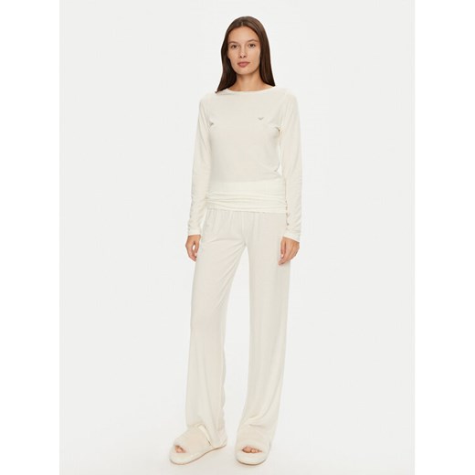 Emporio Armani Underwear Piżama 164790 4F224 92810 Écru Regular Fit ze sklepu MODIVO w kategorii Piżamy damskie - zdjęcie 182762510