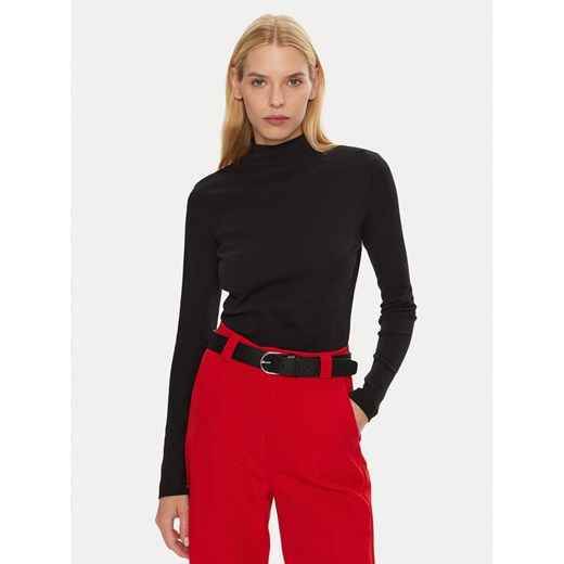 JOOP! Golf 58 JW244JE458 30043875 Czarny Slim Fit ze sklepu MODIVO w kategorii Bluzki damskie - zdjęcie 182762571