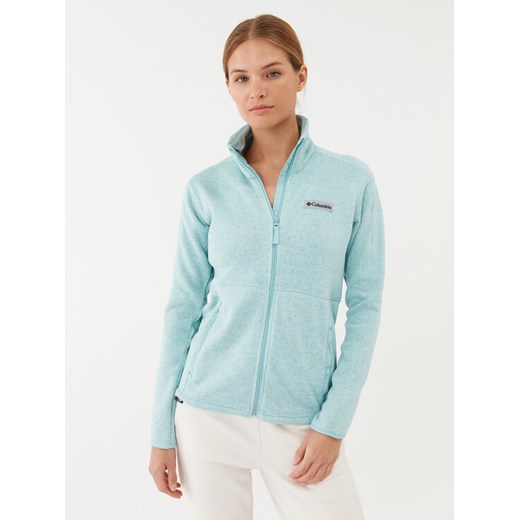 Columbia Polar W Sweater Weather™ Full Zip Zielony Regular Fit ze sklepu MODIVO w kategorii Bluzy damskie - zdjęcie 182762624