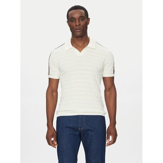 Liu Jo Sweter Maglia Chiusa QA5029 MA71P Écru Regular Fit ze sklepu MODIVO w kategorii Swetry męskie - zdjęcie 182762640