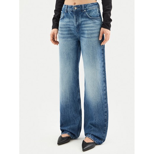 HUGO Jeansy 50530316 Niebieski Regular Fit ze sklepu MODIVO w kategorii Jeansy damskie - zdjęcie 182762690