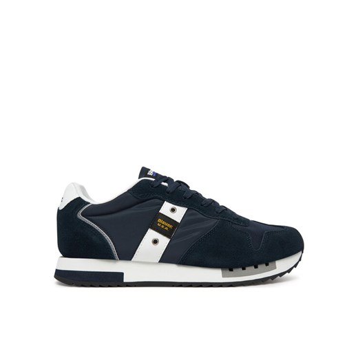Blauer Sneakersy S5QUEENS01/MES-NVY/WHI Granatowy ze sklepu MODIVO w kategorii Buty sportowe męskie - zdjęcie 182762693