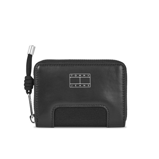 Tommy Jeans Mały Portfel Damski AW0AW16218 Czarny ze sklepu MODIVO w kategorii Portfele damskie - zdjęcie 182762780