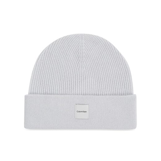 Calvin Klein Czapka Chunky K60K612584 Błękitny ze sklepu MODIVO w kategorii Czapki zimowe damskie - zdjęcie 182762782