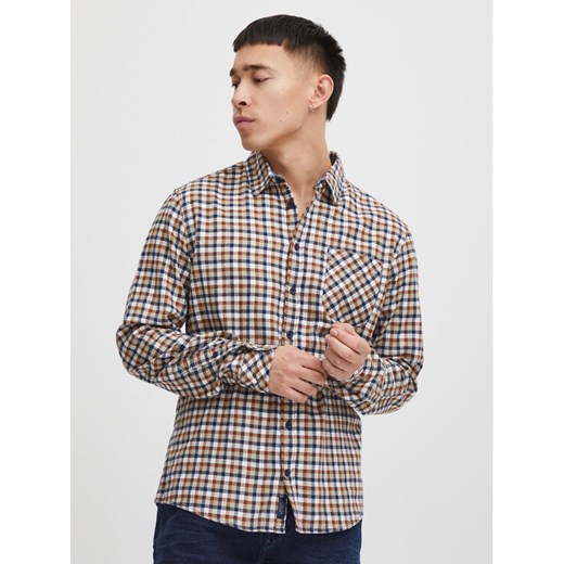 Blend Koszula 20715810 Granatowy Regular Fit ze sklepu MODIVO w kategorii Koszule męskie - zdjęcie 182762790