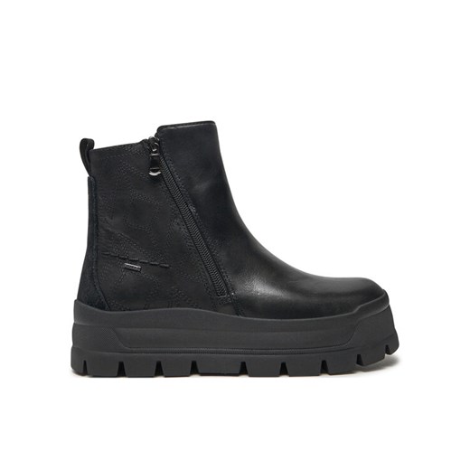 Geox Botki Spherica EC7 D46WSG 04322 C9999 Czarny ze sklepu MODIVO w kategorii Botki - zdjęcie 182762864