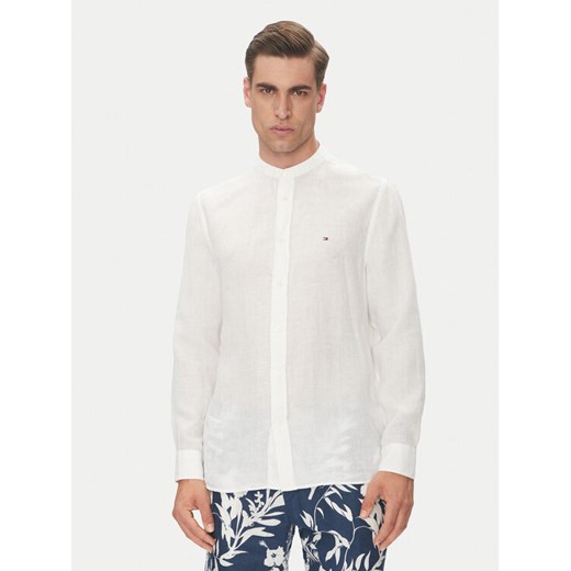 Tommy Hilfiger Koszula MW0MW39271 Biały Regular Fit ze sklepu MODIVO w kategorii Koszule męskie - zdjęcie 182762914