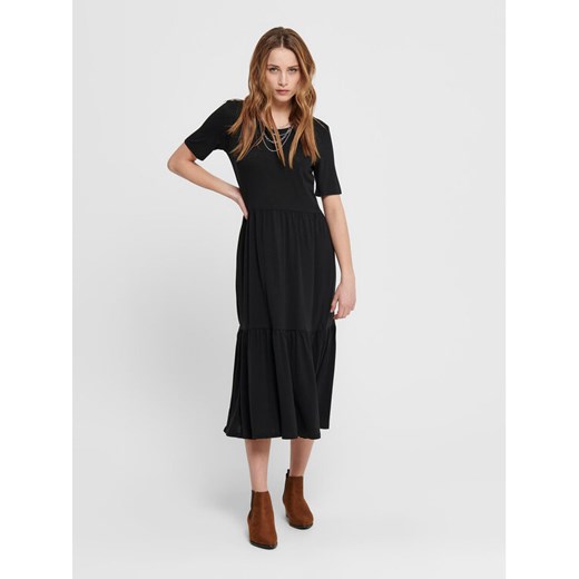 JDY Sukienka codzienna Dalila 15195291 Czarny Loose Fit ze sklepu MODIVO w kategorii Sukienki - zdjęcie 182762920