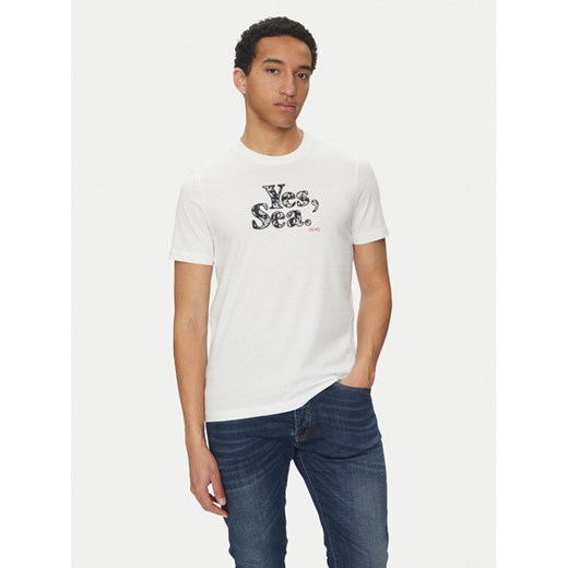 Liu Jo T-Shirt QA5190 J4924 Biały Regular Fit ze sklepu MODIVO w kategorii T-shirty męskie - zdjęcie 182762933