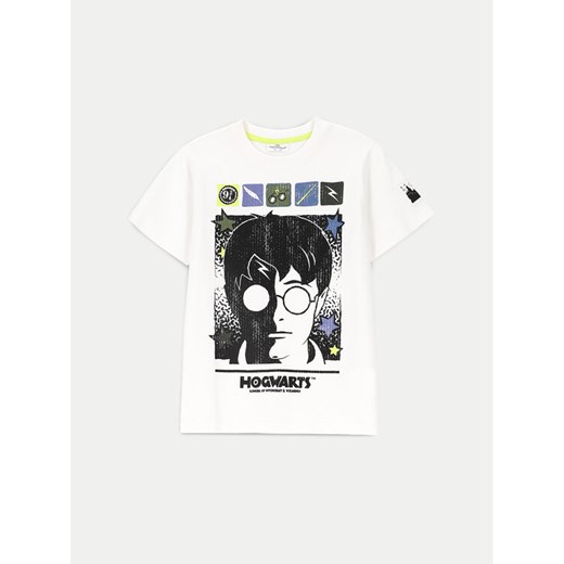 Coccodrillo T-Shirt ZC4143203LBW Écru Regular Fit ze sklepu MODIVO w kategorii T-shirty chłopięce - zdjęcie 182762934