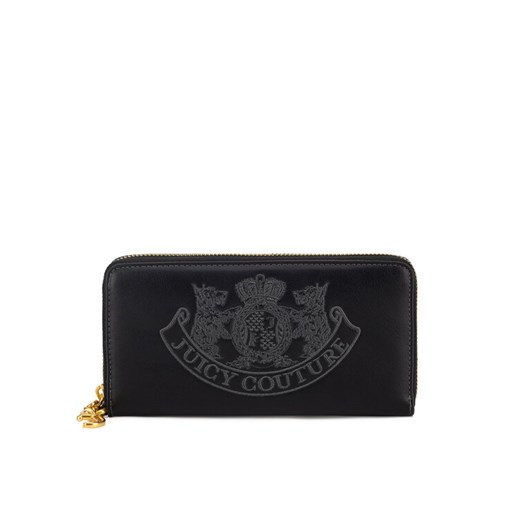 Juicy Couture Duży Portfel Damski BIJXT8652WVP Czarny ze sklepu MODIVO w kategorii Portfele damskie - zdjęcie 182762944
