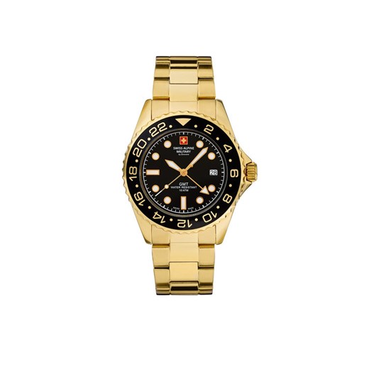 Swiss Alpine Military Zegarek 7052.1117 Złoty ze sklepu MODIVO w kategorii Zegarki - zdjęcie 182762971