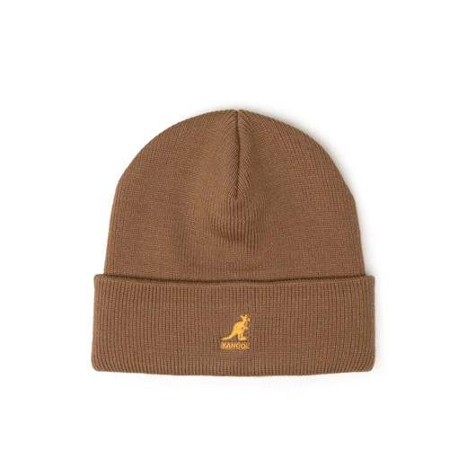 Kangol Czapka Acrylic Pull-On 2978BC Brązowy ze sklepu MODIVO w kategorii Czapki zimowe męskie - zdjęcie 182763011